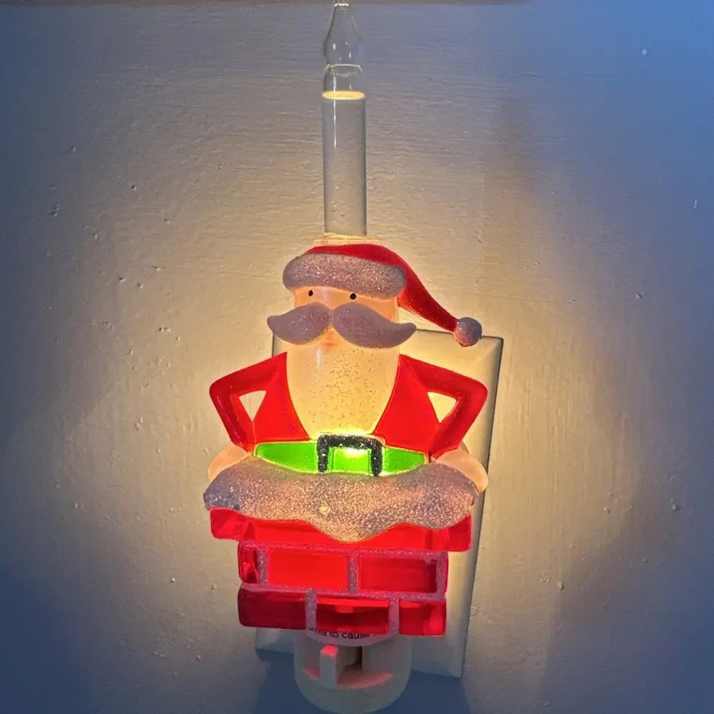 Vintage Department 56 Santa Night Light NEW